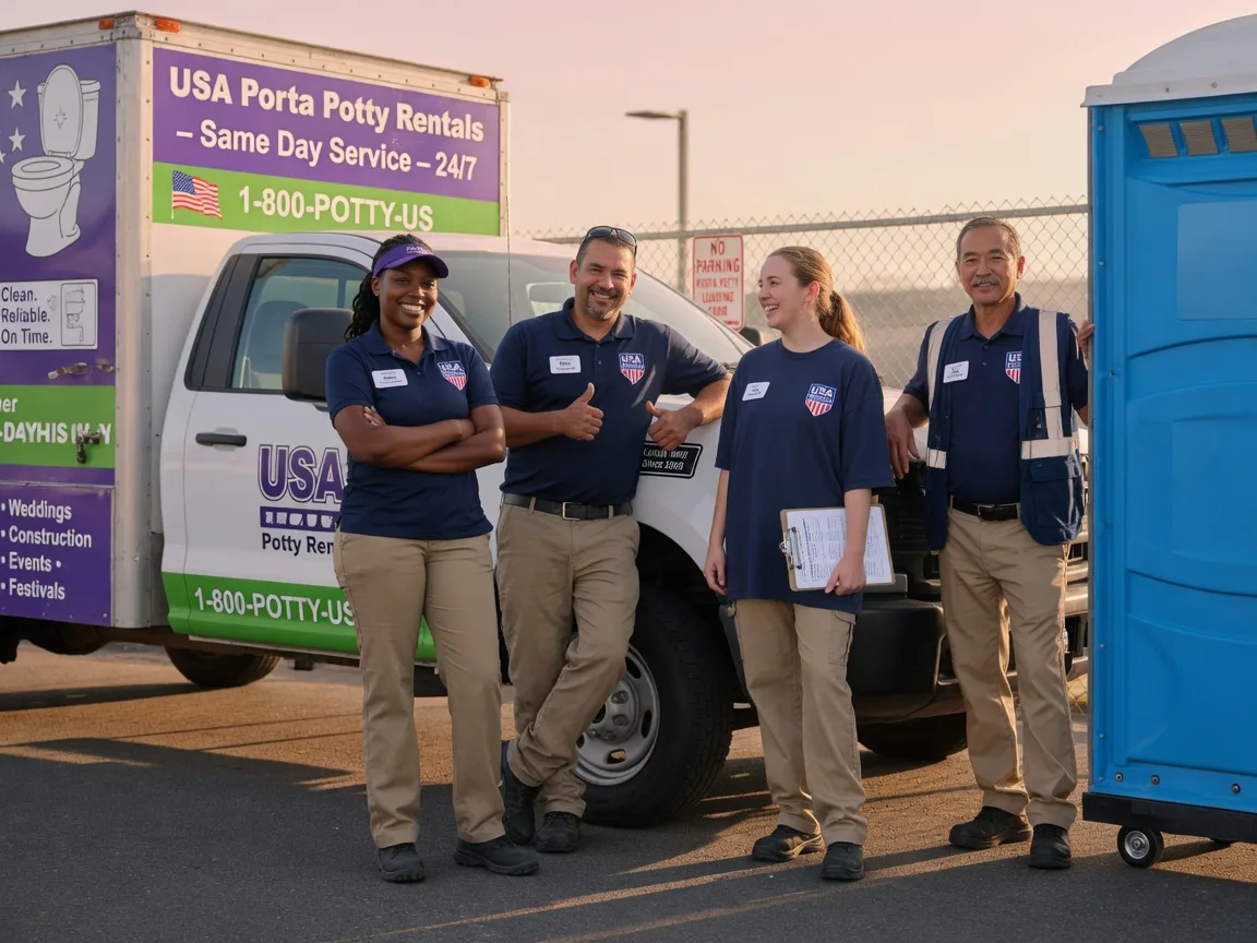 Porta Potty Rental company in Henderson, TX
